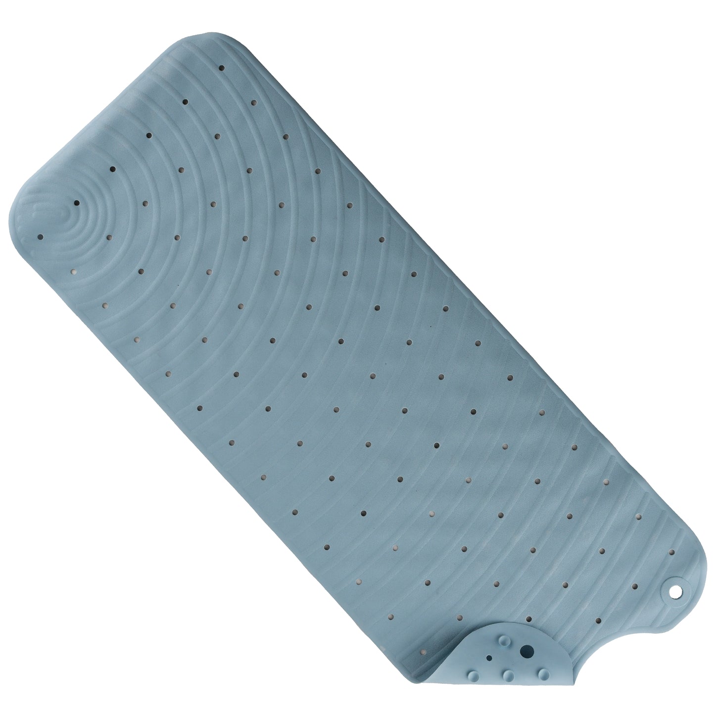 LARGE RUBBER BATH MAT BLUE