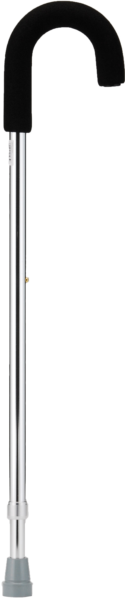 CANE CURVED HANDLE SILVER