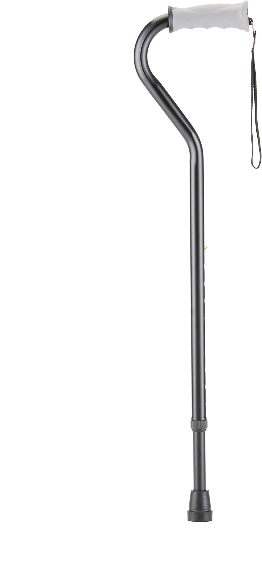 CANE OFFSET SOFT GRIP BLACK