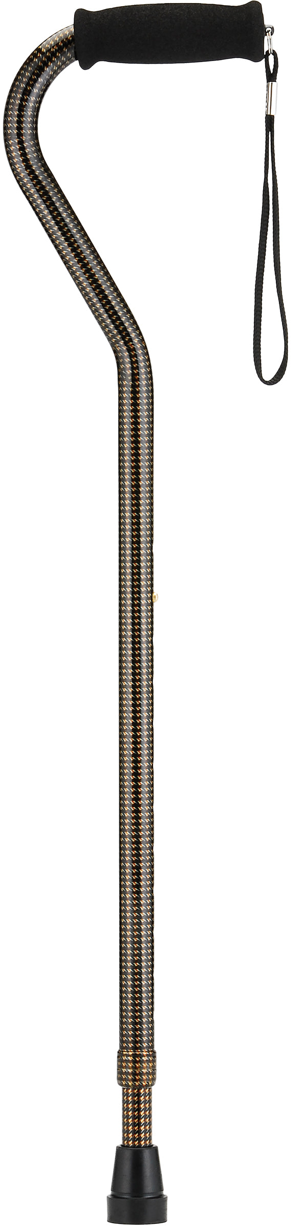 CANE OFFSET HOUNDSTOOTH