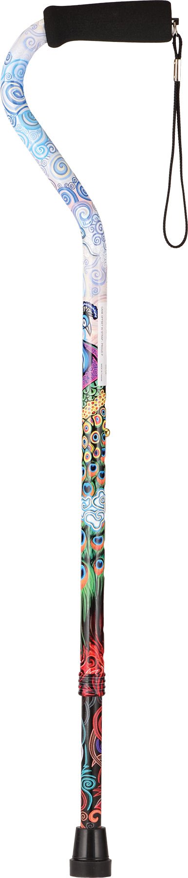 CANE OFFSET PROUD PEACOCK