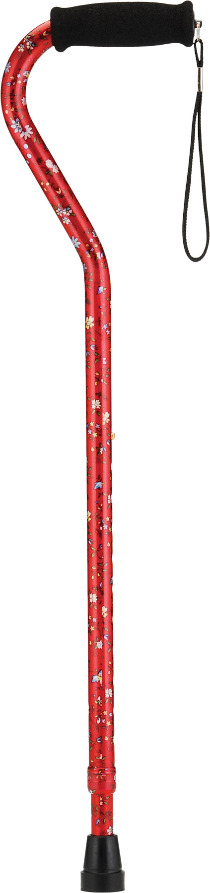 CANE OFFSET RED BLISS