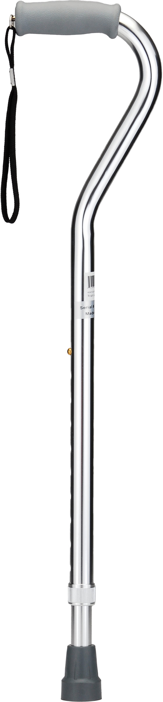 HEAVY DUTY CANE OFFSET SILVER