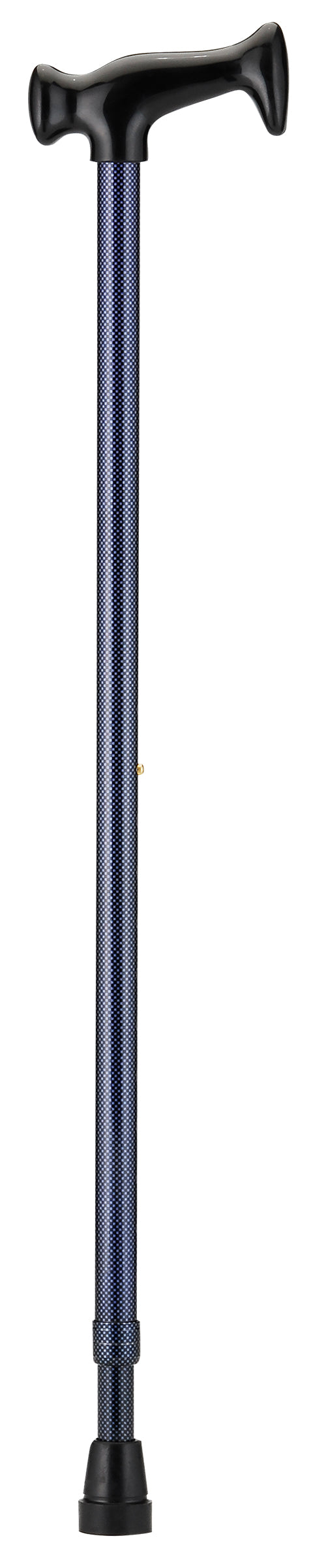 CANE T-GRIP PURPLE CHECKERS