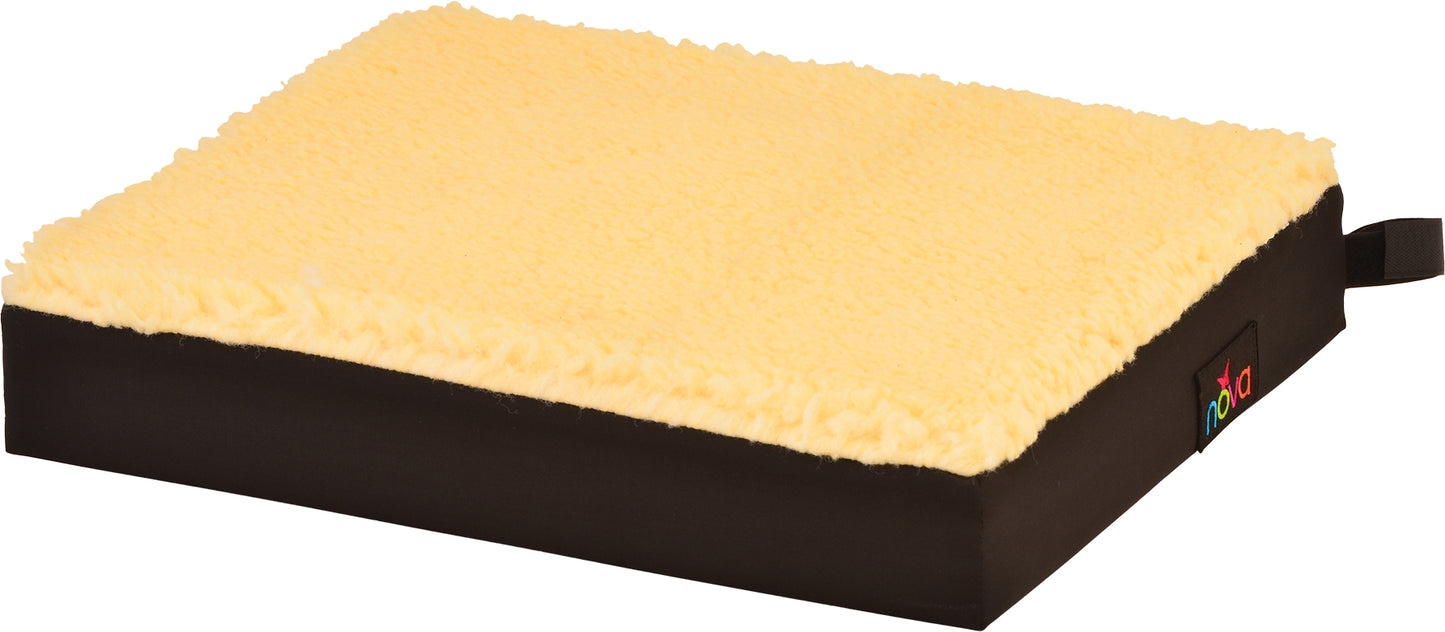 CUSHION GEL/FOAM W/ FLEECE TOP