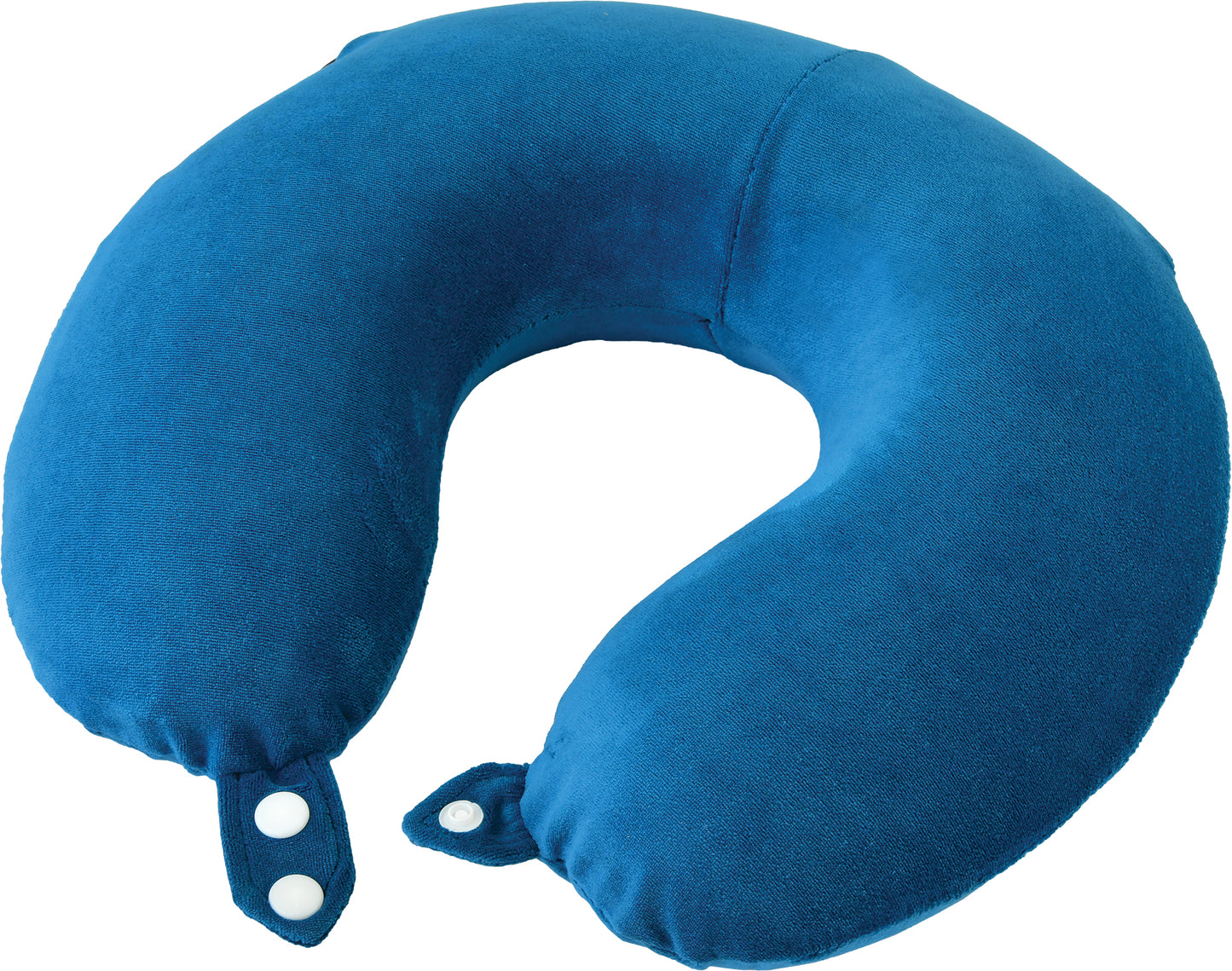 NECK PILLOW MEMORY FOAM BLUE