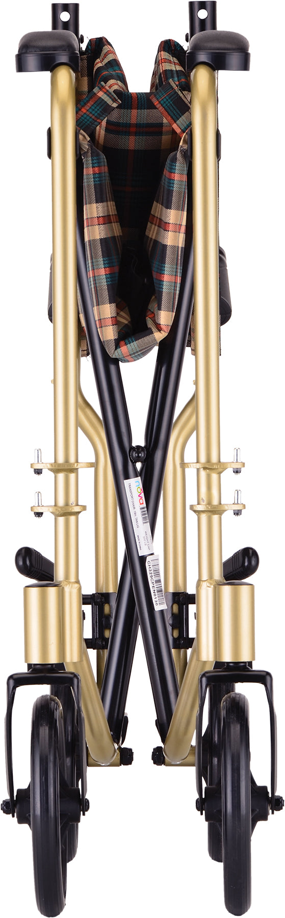 TRANSPRT CHAIR 19" LTWT CHPGNE