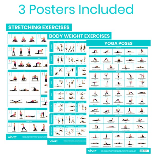 No Equipment Required Poster (3 Pack)