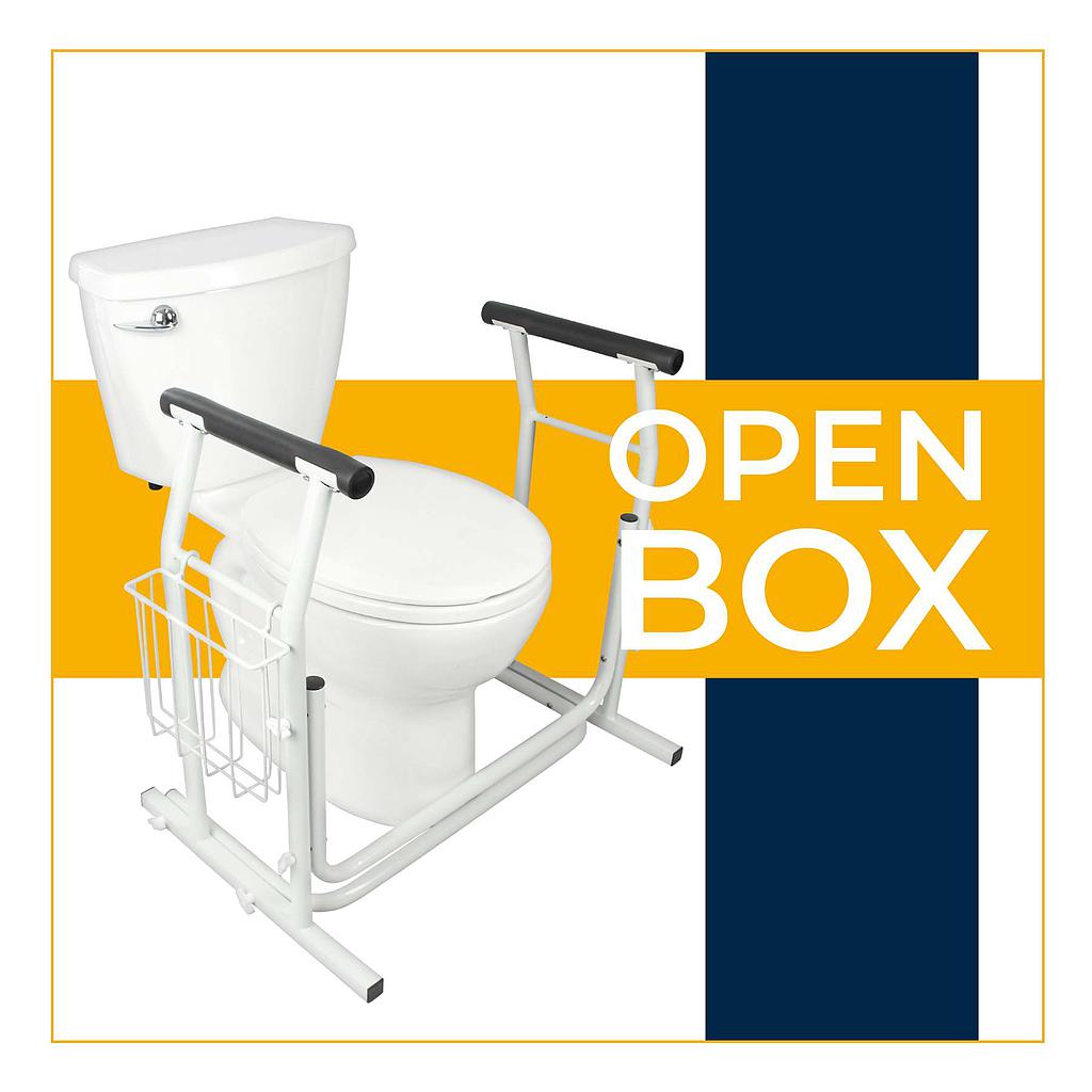 *Open Box* Stand Alone Toilet Safety Rail