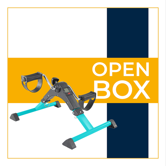 *Open Box* Folding Pedal Exerciser Teal