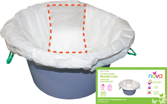 COMMODE BUCKET LINER