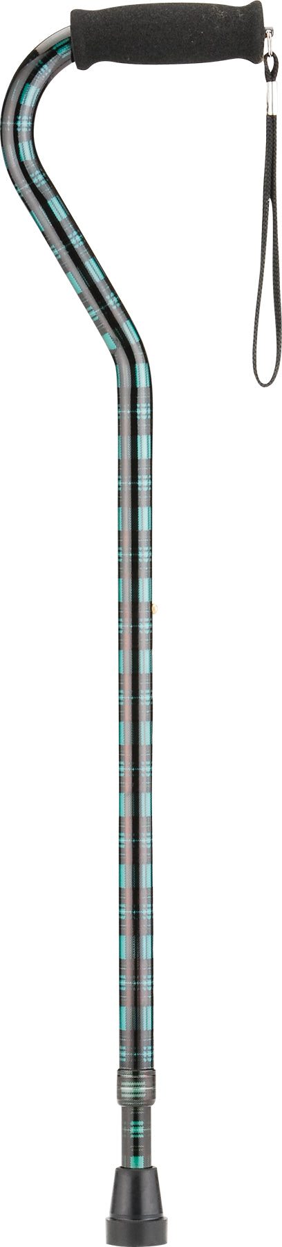 CANE OFFSET GREEN PLAID