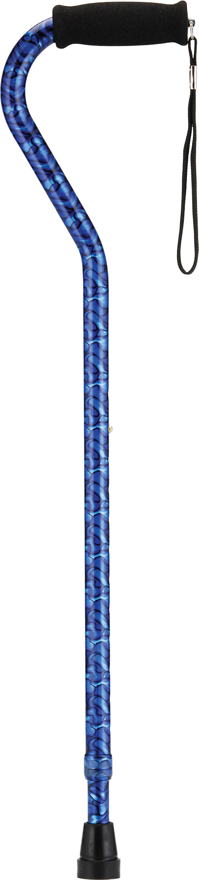 CANE OFFSET BLUE WAVES